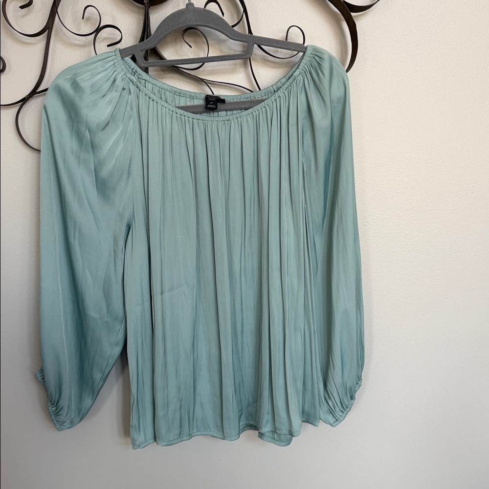 Ann Taylor Light Blue Blouse